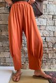 Jo Jo Quirky Classic Barrel Pant Rust